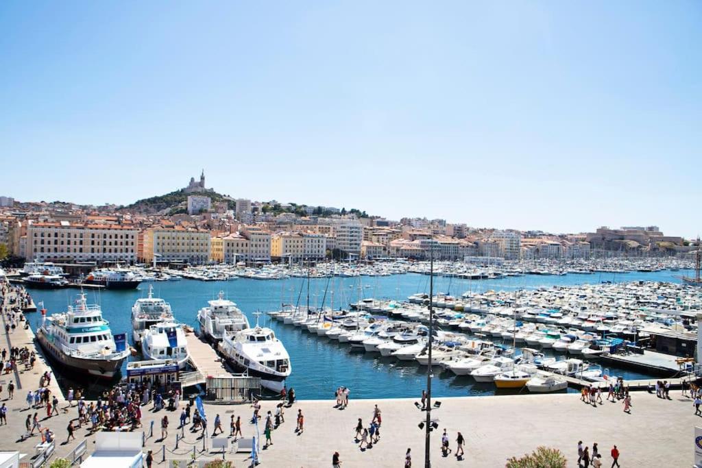 Ferienwohnung Cabana & Clin D'Oeil Sur Le Vieux Port Marseilles Exterior foto