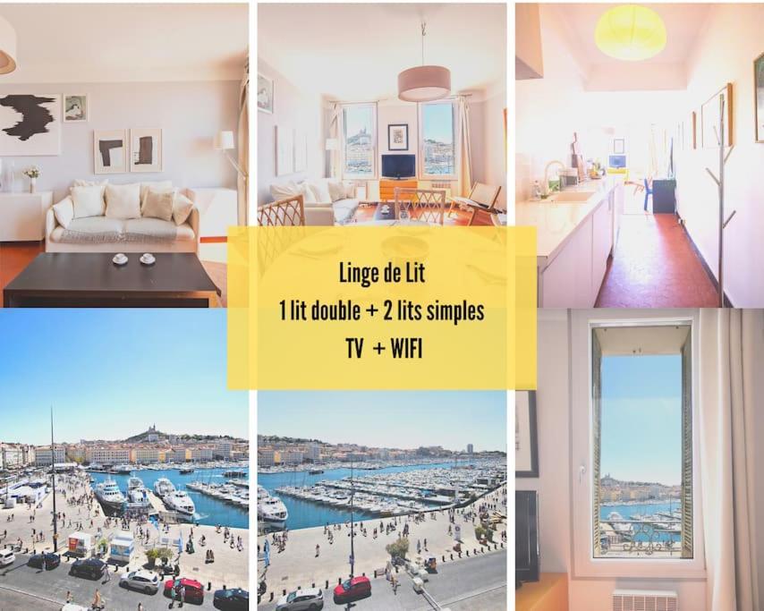 Ferienwohnung Cabana & Clin D'Oeil Sur Le Vieux Port Marseilles Exterior foto